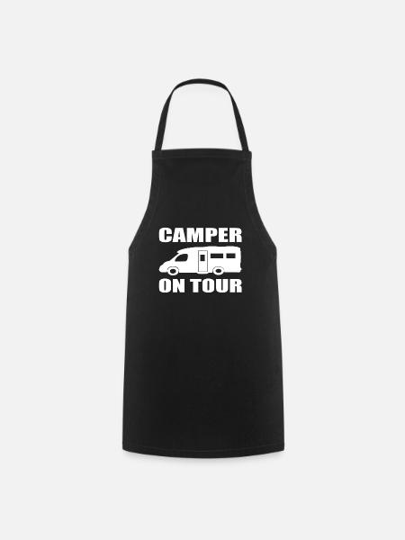 camping - Kochschürze - Schwarz