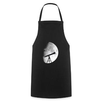 Espace télescopique - Tablier de cuisine - noir - Devant - AI Model Male 185 dark (185cm)