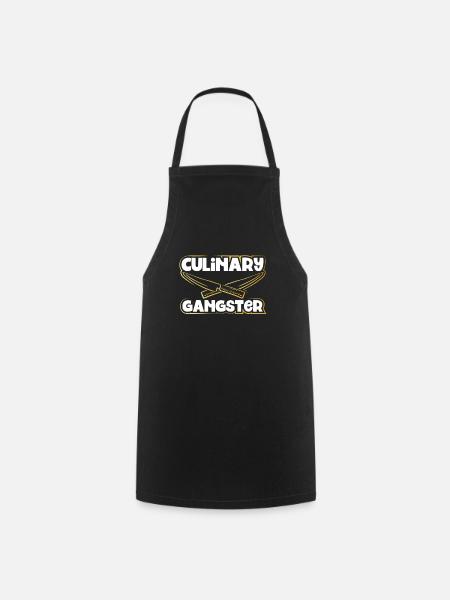 Kulinarischer Gangster - Kochschürze - Schwarz
