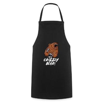 Ours - Tablier de cuisine - noir - Devant - AI Model Male 185 dark (185cm)