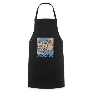 Vegetarian Vegetables Cinco De Mayo Mexican - Cooking Apron - black - Front - AI Model Male 185 dark (185cm)