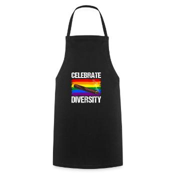 Tobacco Cigarette Smoke Cigar Owners - Cooking Apron - black - Front - AI Model Male 185 dark (185cm)