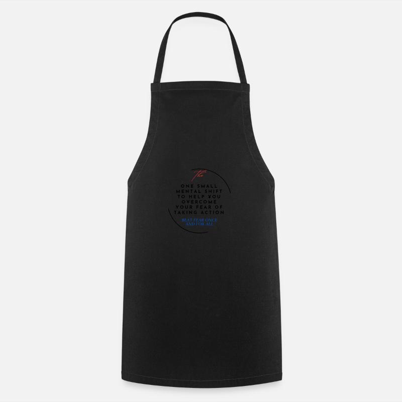 Pas de peur - Tablier de cuisine - noir
