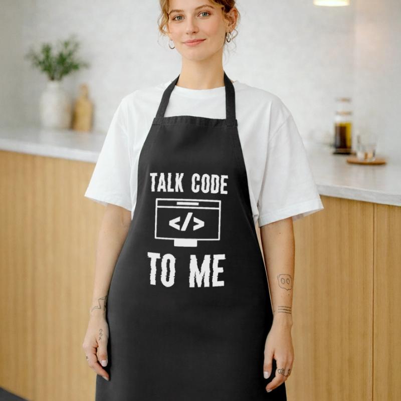 Coding Programming Talk Code To Me Cooking Apron