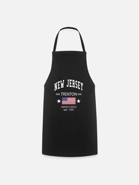 New Jersey - Kochschürze - Schwarz