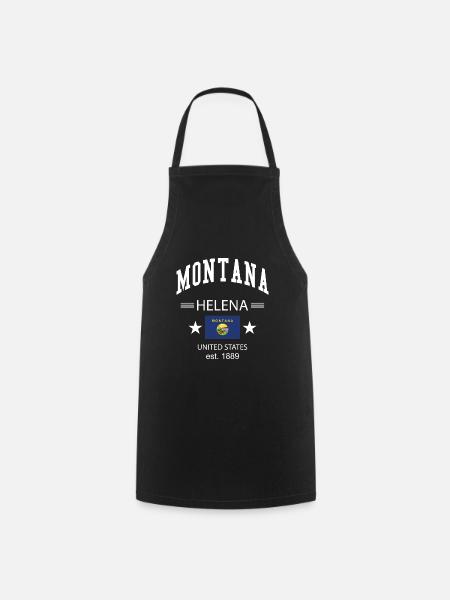 Montana - Kochschürze - Schwarz