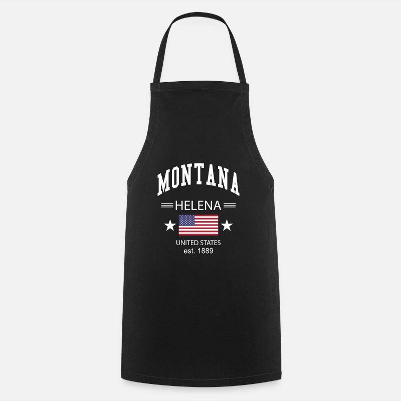 Montana - Cooking Apron - black