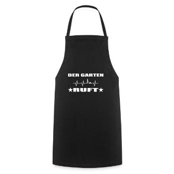 Garten - Kochschürze - Schwarz - Vorne - AI Model Male 185 dark (185cm)