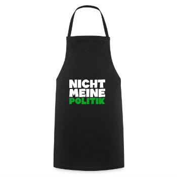 anti grüne Politik Regierung Geschenkidee - Kochschürze - Schwarz - Vorne - AI Model Male 185 dark (185cm)