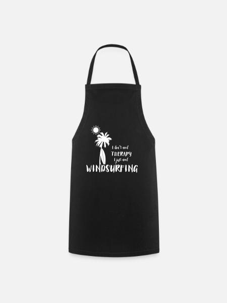 Windsurf Cadeaux surfing Windsurfer - Tablier de cuisine - noir