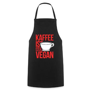 Perfect coffee drinker gift - Cooking Apron - black - Front - AI Model Male 185 dark (185cm)