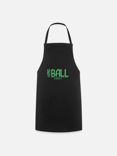 Handball handball handball handball entraîneur - Tablier de cuisine - noir