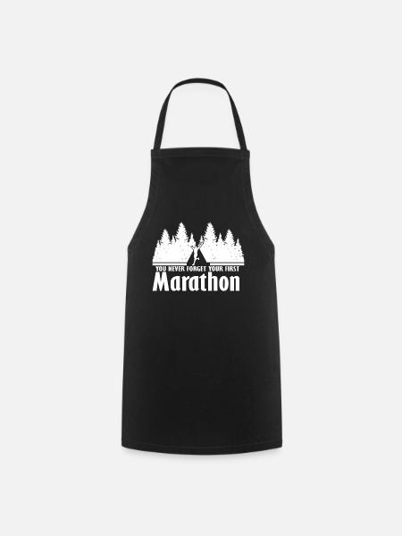 Marathon - Kochschürze - Schwarz