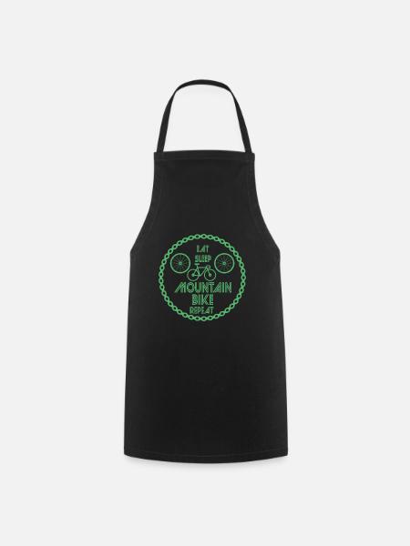 Mountain bike mountain bike mountain bike - Cooking Apron - black