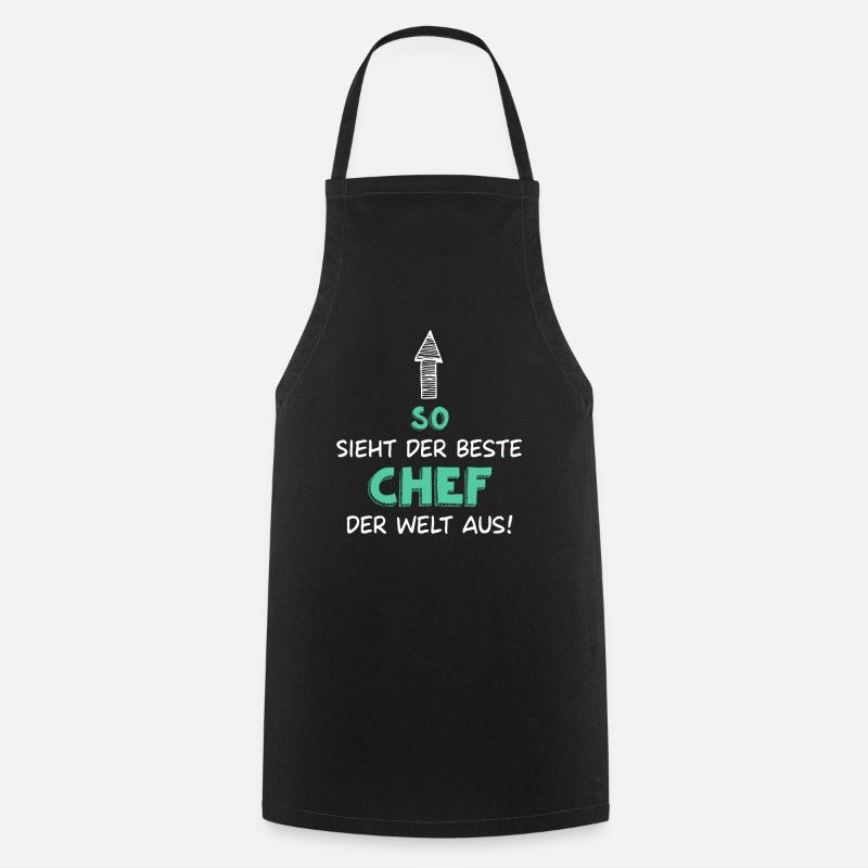Bester Chef - Kochschürze - Schwarz