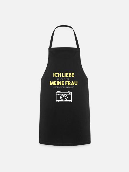 Fotograf - Kochschürze - Schwarz