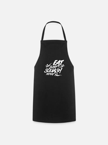Squash Squash Squash Squash - Cooking Apron - black