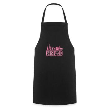 L’Union européenne l’Union européenne Brexit Europe - Tablier de cuisine - noir - Devant - AI Model Male 185 dark (185cm)