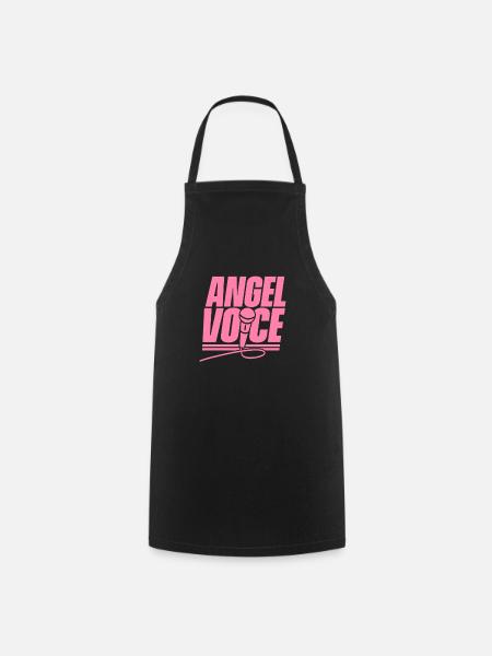 Chanteuse chanteuse chanteuse - Tablier de cuisine - noir