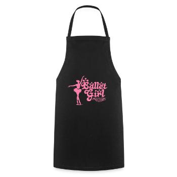 Ballet - Cooking Apron - black - Front - AI Model Male 185 dark (185cm)