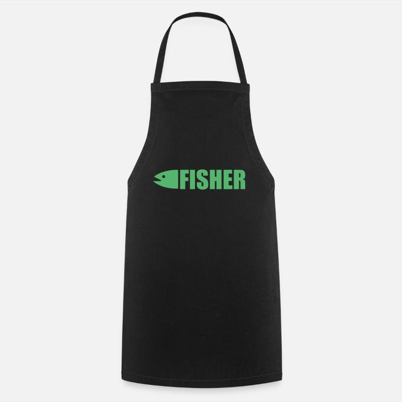 Fischer - Kochschürze - Schwarz