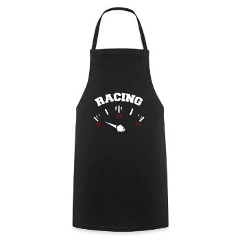 Rennen Auto Rennstrecke Motorsport - Kochschürze - Schwarz - Vorne - AI Model Male 185 dark (185cm)
