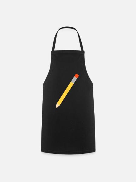 école - Tablier de cuisine - noir