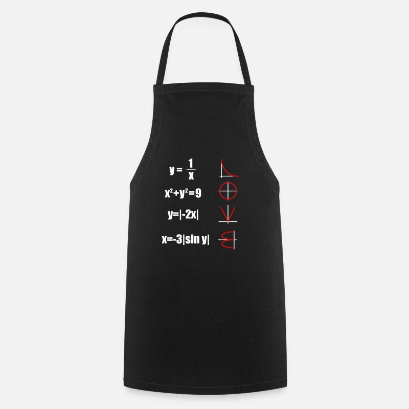 mathématicien - Tablier de cuisine - noir