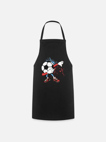 Dabbing Football - Cooking Apron - black