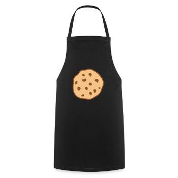 Backen - Kochschürze - Schwarz - Vorne - AI Model Male 185 dark (185cm)