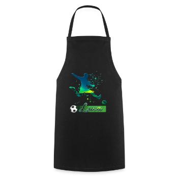 Sport2 - Cooking Apron - black - Front - AI Model Male 185 dark (185cm)