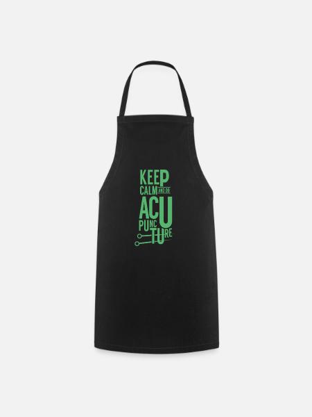 Acupuncture Praticienne Acupuncture - Tablier de cuisine - noir