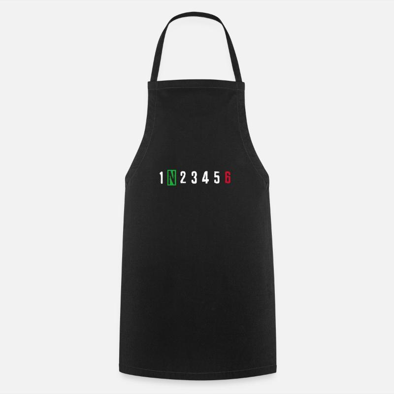 motorcycle - Cooking Apron - black