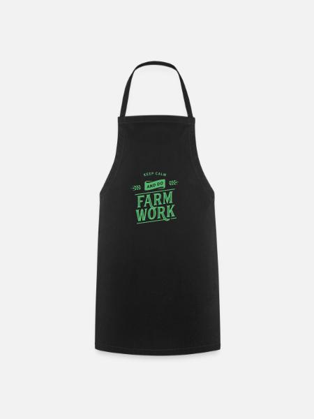 Farm worker - Cooking Apron - black