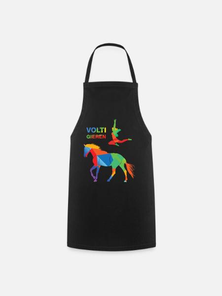 Voltige - Tablier de cuisine - noir