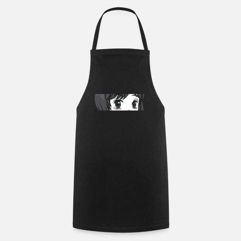 Manga - Cooking Apron - black