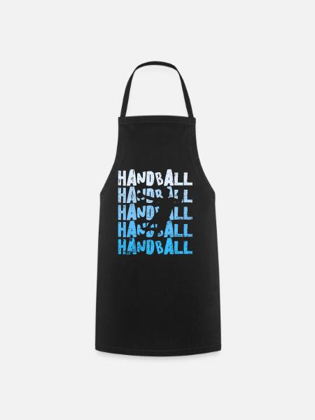 Handball - Kochschürze - Schwarz