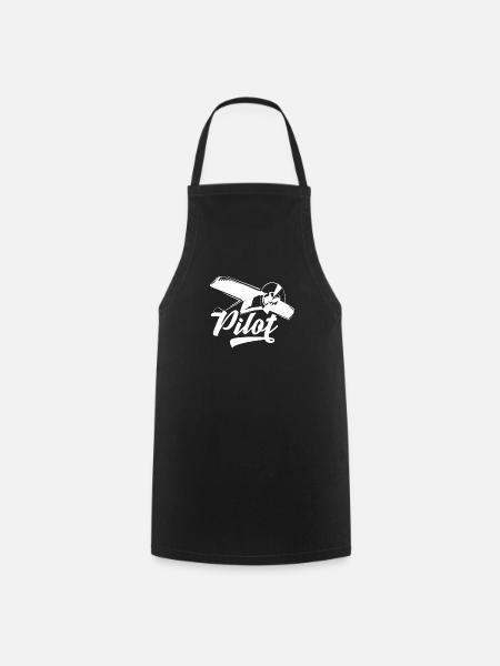 pilote - Tablier de cuisine - noir