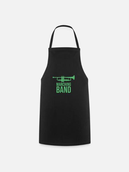 Marching band - Cooking Apron - black