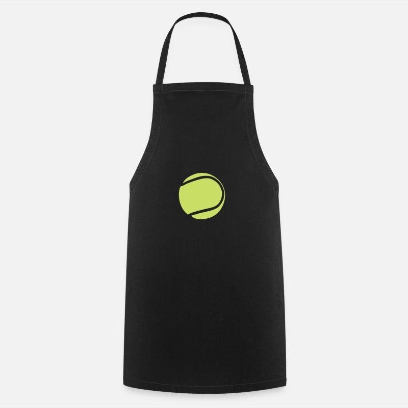 Tennis - Kochschürze - Schwarz