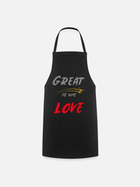 Jesus Jesus Jesus Christian Christian Christian - Cooking Apron - black