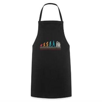 Suricate Evolution Suricate - Tablier de cuisine - noir - Devant - AI Model Male 185 dark (185cm)