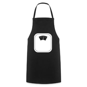 Sport de remise en forme - Tablier de cuisine - noir - Devant - AI Model Male 185 dark (185cm)