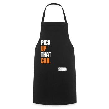 Pick up that can - Hl2 Meme for gamer - Tablier de cuisine - noir - Devant - AI Model Male 185 dark (185cm)
