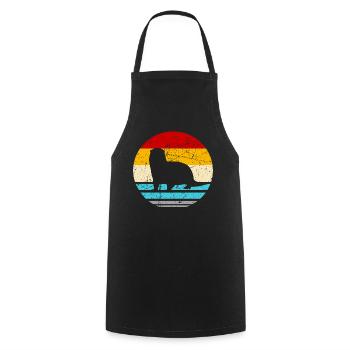 Otter Gift Marten Animal Sea Otter Animal Lover - Cooking Apron - black - Front - AI Model Male 185 dark (185cm)