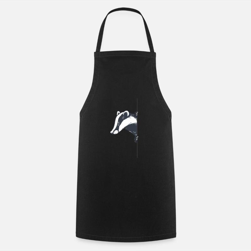 Petit Blaireau - Tablier de cuisine - noir