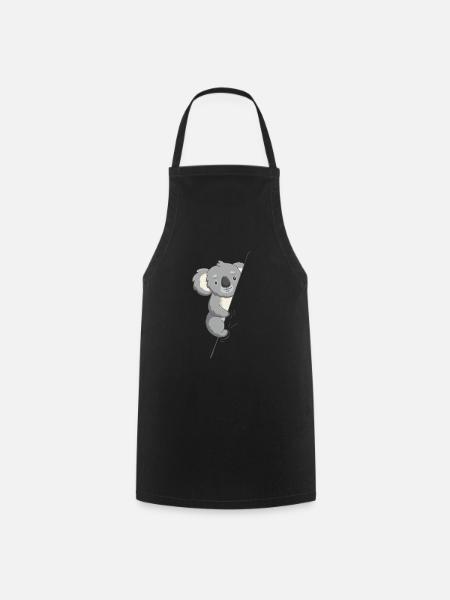 Koala Bear Australia Marsupial Koala - Cooking Apron - black