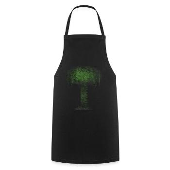Binärer Baum Codierung Computer Programmierer - Kochschürze - Schwarz - Vorne - AI Model Male 185 dark (185cm)
