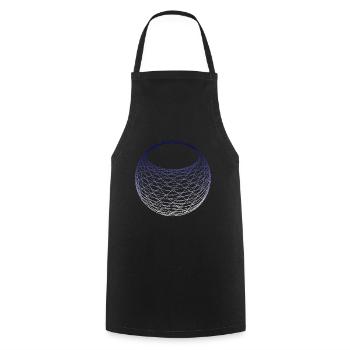 espace internet star link 5g - Tablier de cuisine - noir - Devant - AI Model Male 185 dark (185cm)