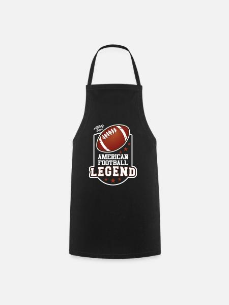 Légende du football américain Sport américain - Tablier de cuisine - noir